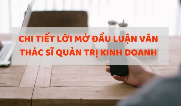 luận văn thạc sĩ quản trị kinh doanh